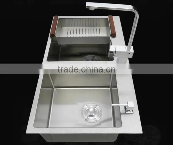 Small Size Double Bowl Kitchen Sink_High Quality Low Price In Alibaba Bar Sink For Sale