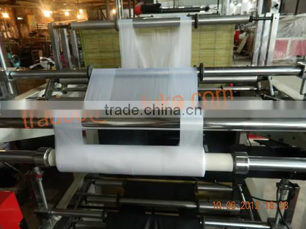 GBDR-600 Two Lines Servo Motor Control Roll Trash Bag Making Machine/ Garbage Bag Making Machine