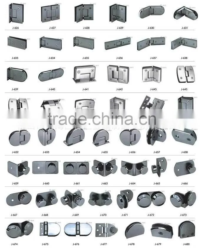 Glass Bathroom Clamps