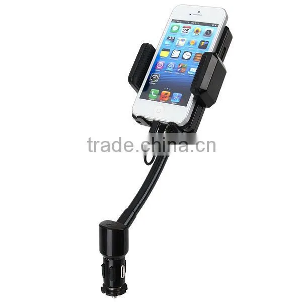 Multifunctional FM Transmitter Car Charger Mount For iPhone5/iPod Touch5/iPod Nano7