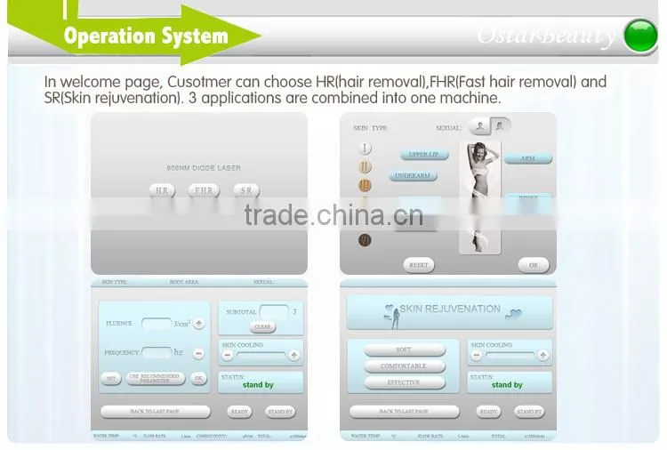 ISO13485 factory price portable laser hair removal machine diode
