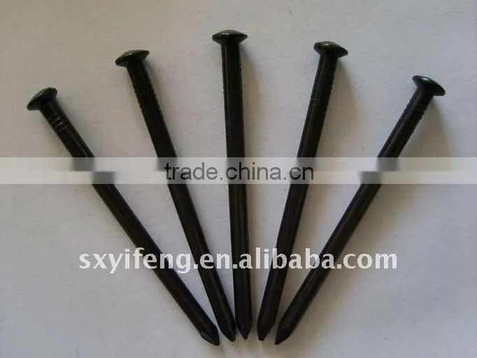 Concrete Nails/Masonry Nails, Galvanized, Fluted Shankd
