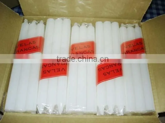 pillar white candle