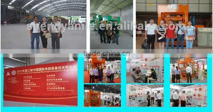 Shengya germany technolog QT5-15 automatically hydroform concrete machines small scale industries in india images China supplier