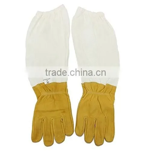 New Beekeeping Gloves Beekeepers Protective Goatskin Bee Keeping Leather Gloves
