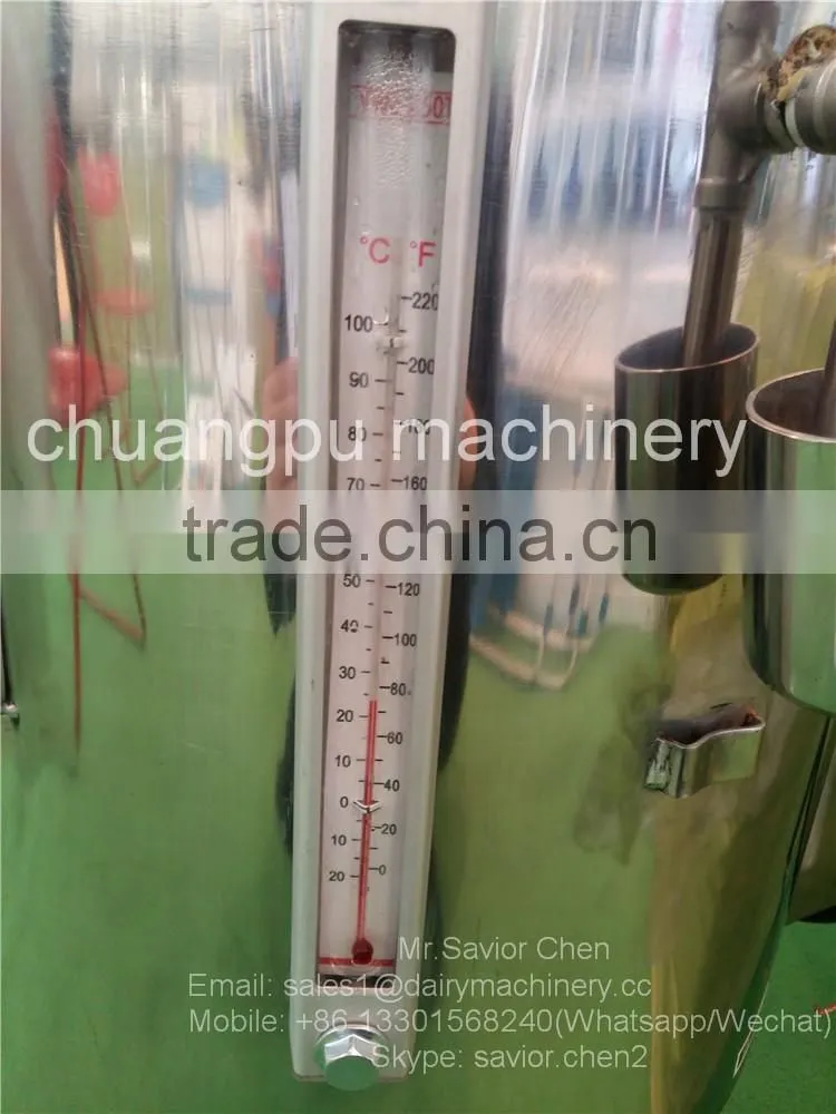 Fresh Milk Pasteurizer Machine With 20L Capacity