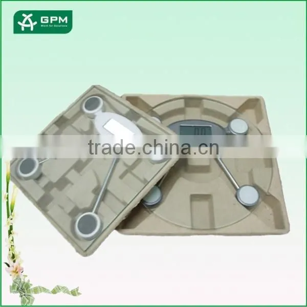 Hot Sale Mouled Pulp Eco-Friendly Paper Pulp Wine Tray , Beer Red Wine Tray Package