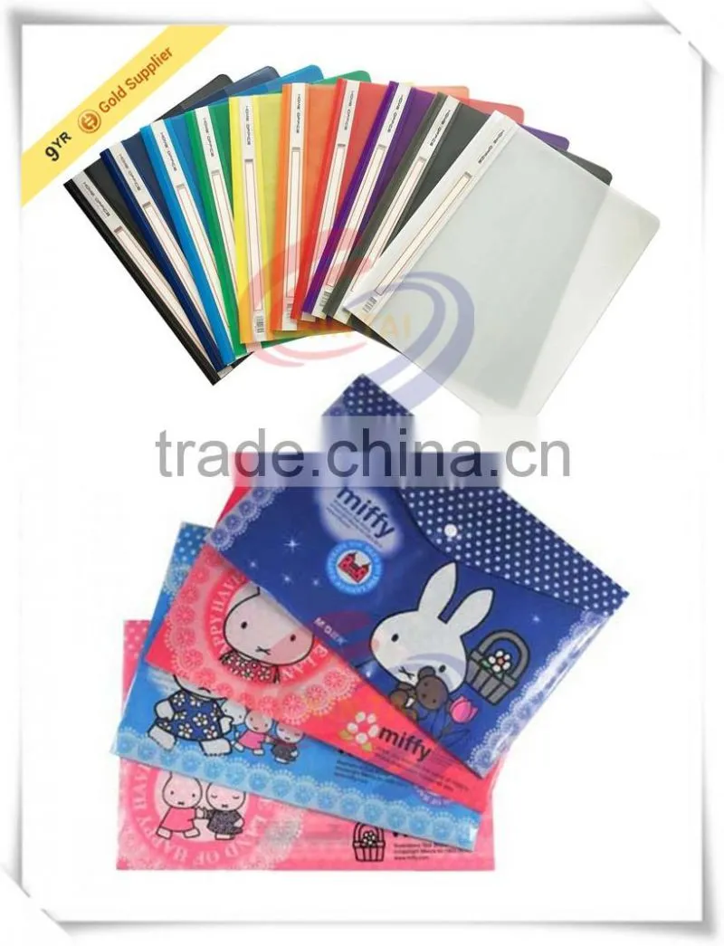Office stationery products list A4 Size Hard Plastic File Holder