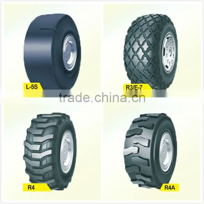 Chinese 18.00-24 Tires Otr / Otr Tyre Double Road 18.00-25-40pr 23.5-25 / Otr Tire 17.5-25
