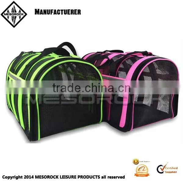 2016 Newly design soft comfort pet travel tote bag pet carrier airline approved