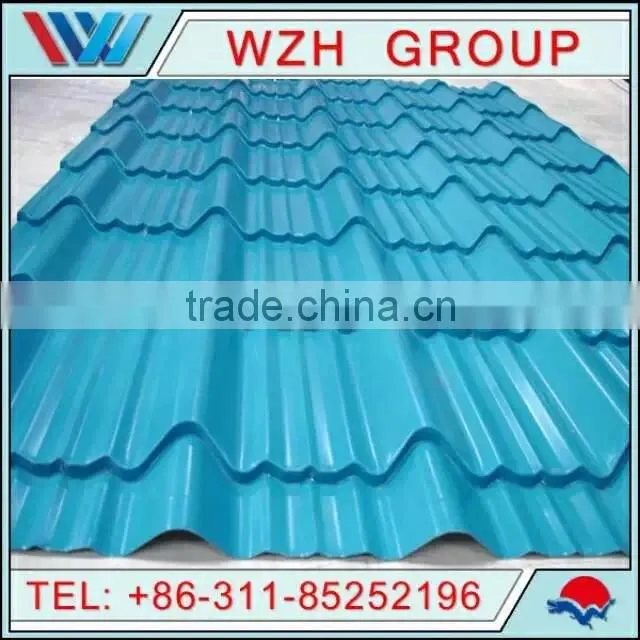 High quality Galvanized Color Corrugated Steel Sheets for roofing