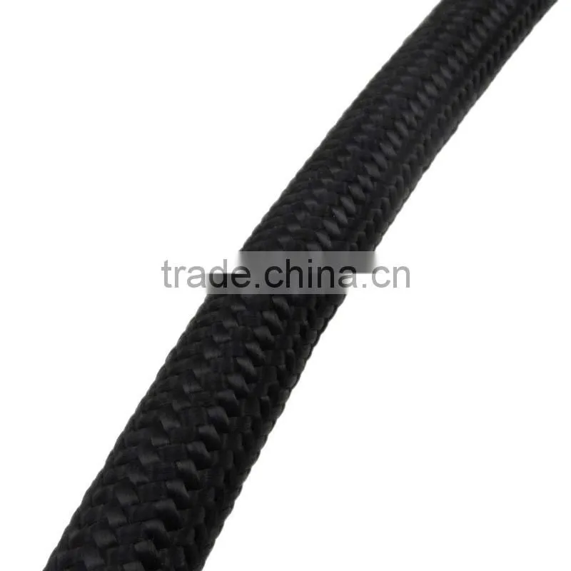 AN -8 AN8 AN08 Stainless Nylon Braided Fuel Line Oil Gas Hose