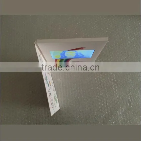 Hot sale 10" TFT screen lcd video greeting card