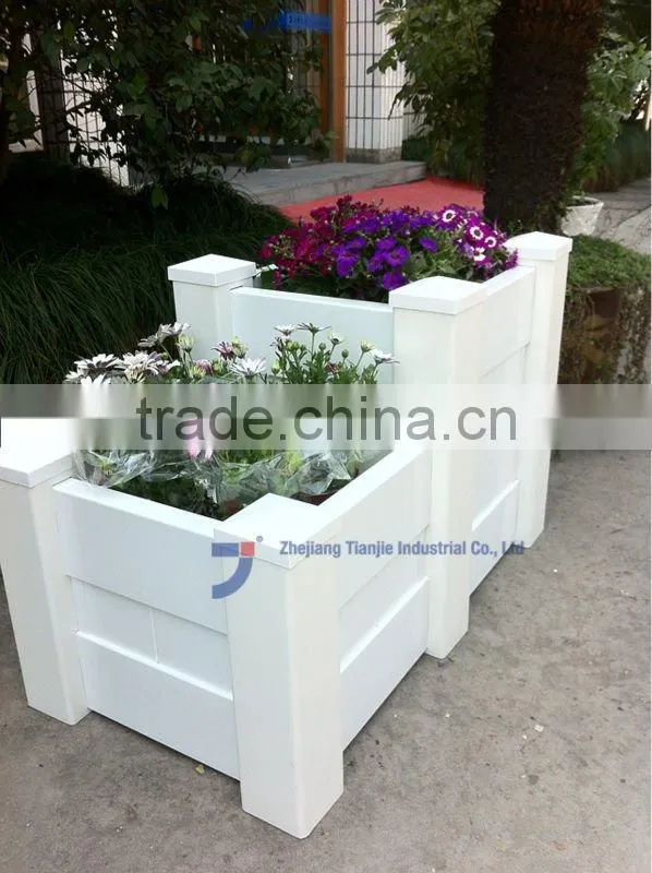 Temporary Decorative PVC Fencing