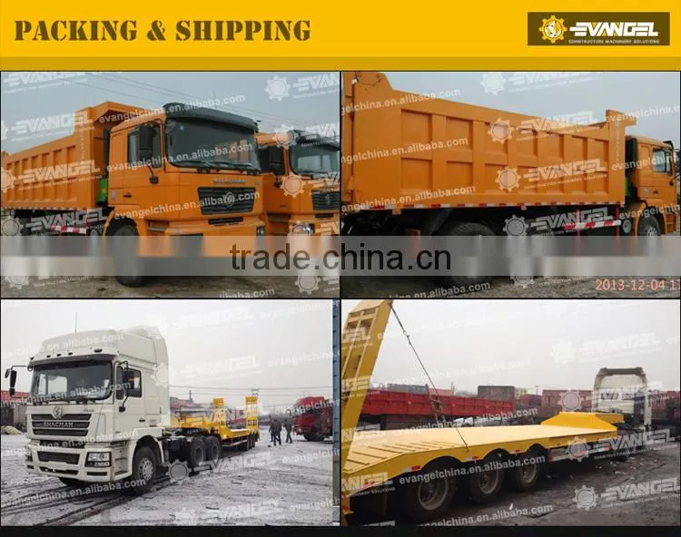 Packaging & Shipping 290hp shacman dump truck for sale in dubai
