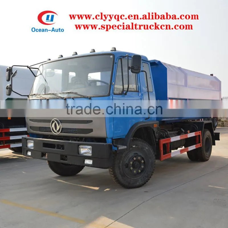 2015 new condition Hydraulic Lifter Rubbish Collector with 12cbm capacity