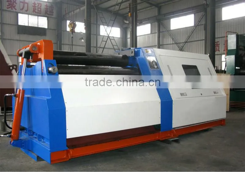 rolling seam welding machine,W11 series aluminium 3-roller mechanical asymmetrical SHEET rolling and bending machine