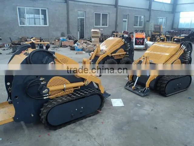 hot sale W720/W720T KOHLER engine mini Track skid loader with CE