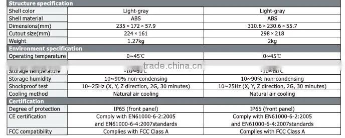 MT5423T-DP 8" TFT 800X600 pixels LED USB /Serial port hmi touch screen panel HMI