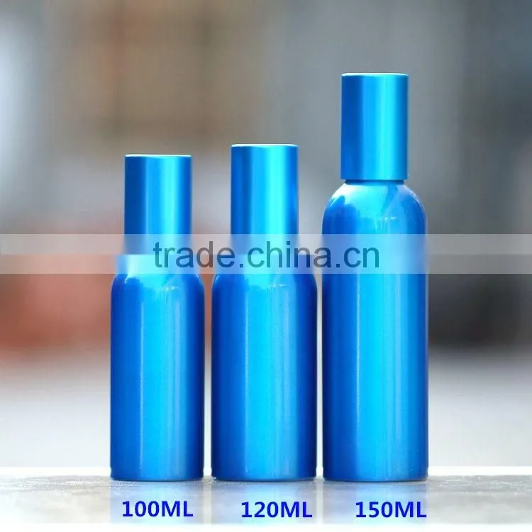 Wholesale 30ml-500ml aluminum spray perfume bottles aluminum mist spray bottles for cosmetic packaging