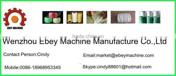 Pp Pe Monofilament Rope Making Cable Yarn Twisting Machine
