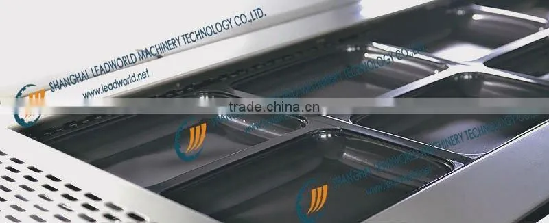 automatic plastic container forming filling sealing machine