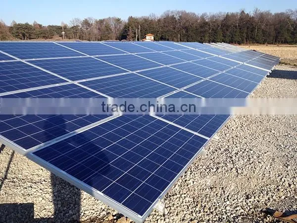 2016 new product aluminum solar ground mounting system