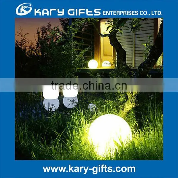 garden pool led illuminated plastic waterproof ball light