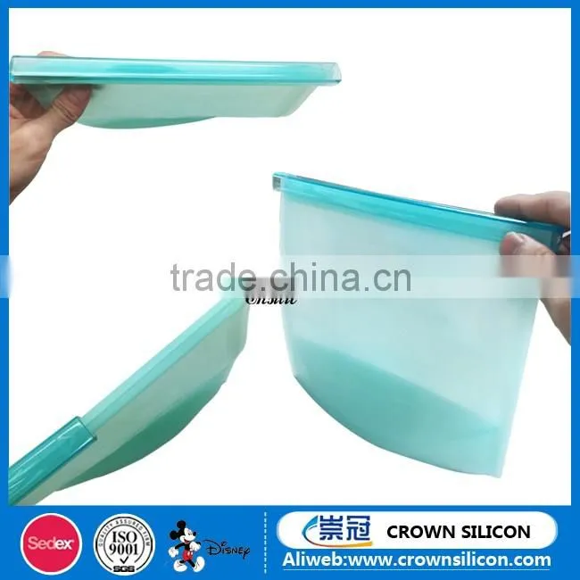 Free Sample!!!Silicone Fresh Vacuum/Kitchen Storage Bag/Food Container For Food