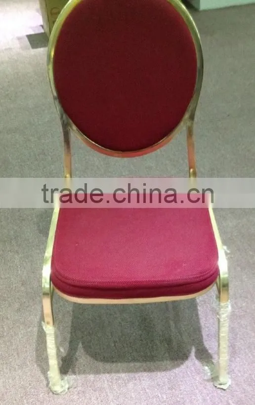 2015 Commercial fabric cushion hotel chair wedding chair banquet hall chair