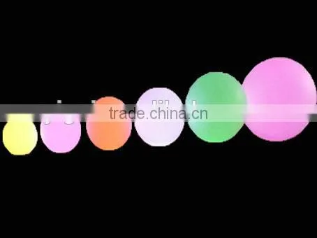 Outdoor party event garden Christmas glowing ball