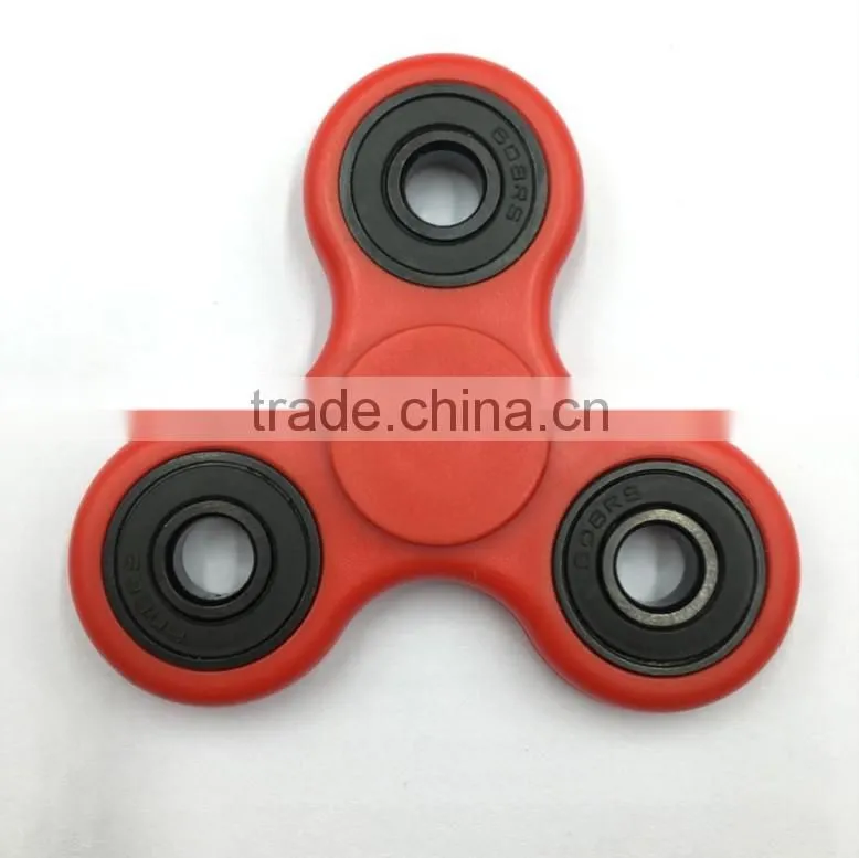 Hot sale 2017 crazy spinner toy multicolor fidget spinner finger spinner