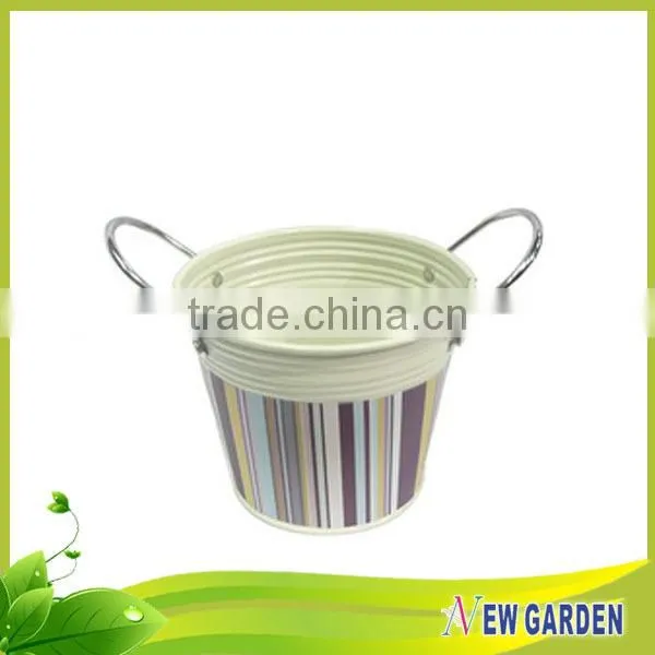 Popular Practical 100% Pure Natural Handmade Meatal Big Plant Pots
