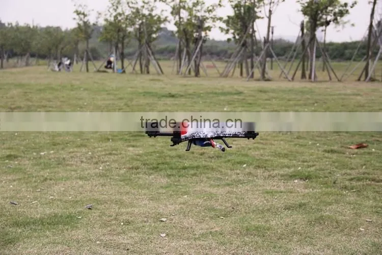 China 2016 new products 6CH 400 3D rolling outdoor Brushless Motor Quadcopter Feilun RC Plane Kit