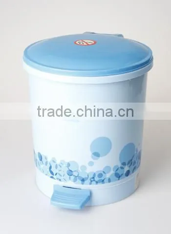 Big Size Foot Pedal Customized Logo Plastic Dust Bin