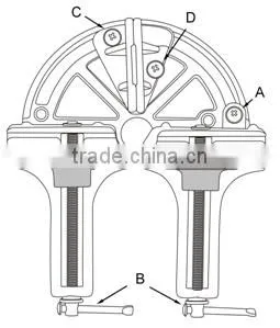 angle clamp aluminum angle clamp corner clamp