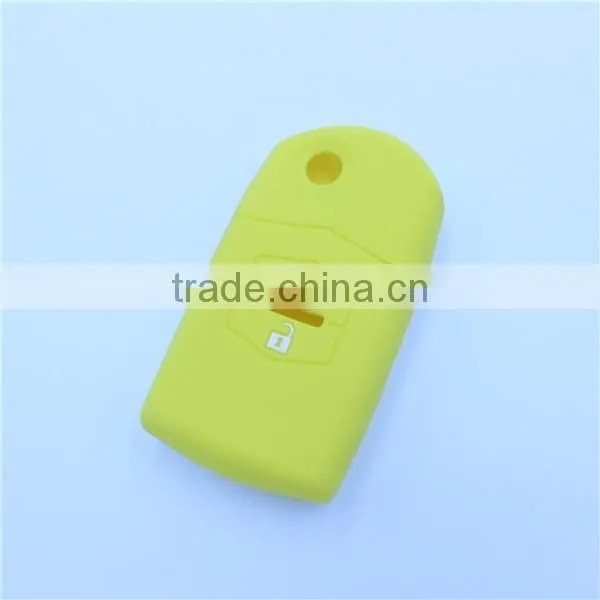 SOFT SILICONE CAR FLIP KEY COVER FOR MAZDA 3 2 6 MPS SP23 CX7 CX9