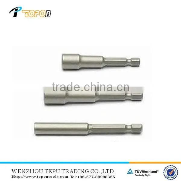 High quality Magnetic hexagon nut saw setter bit holder with different size