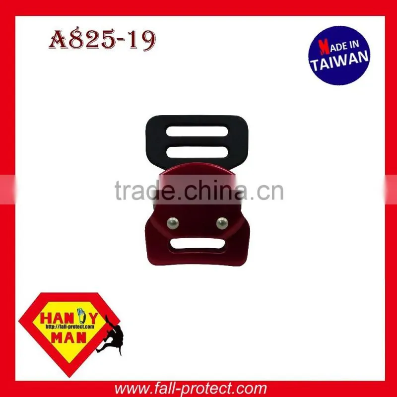 A825-19 Aluminum Small Harness Rock Mountain Climbing Sport Belt Fashion bag Quick Release Buckle