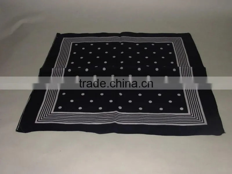 Trendy Striped Bandana With Various Color And Size