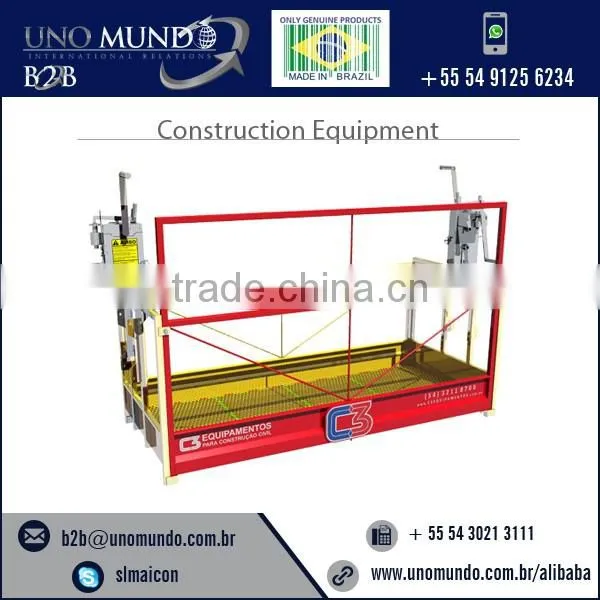 Trusted Supplier Selling Suspended Platforms Manual Lift