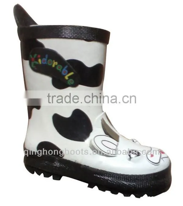 fashion but cheap children rubber rain boot