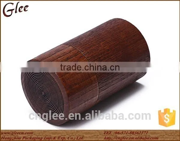 Round Tea box Wood Gift Box