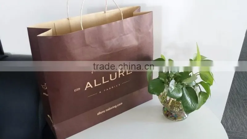 2016 custom high quality hot sale glossy finishing packaging bags with competitive price
