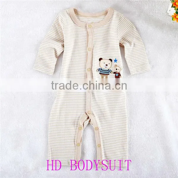 Wholesale 100% Cotton Baby Rompers / OEM High Quality Custom Rompers Baby Clothes
