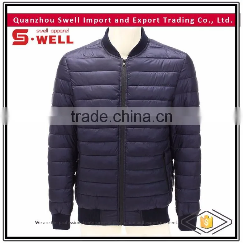 cheap mens quilted windbreaker jacket