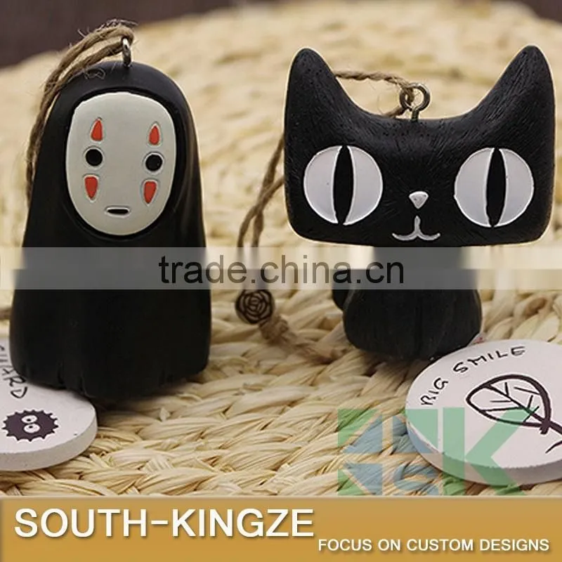 Sheep, Cat, Japanese Anime Character Resin Cute Cartoon Bell Wind Chime
