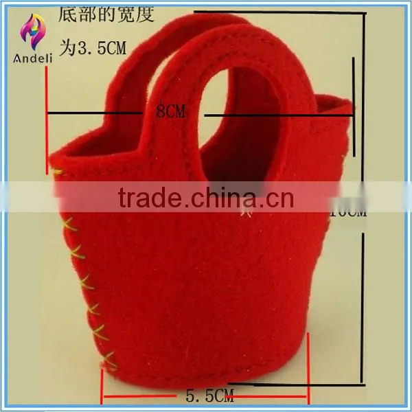 High Quality Felt Fabrics 2014 Storage Handbag FOR woman