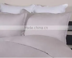 100% Lyocell dyed Bedding Set/tencel plain dyed bedding sets