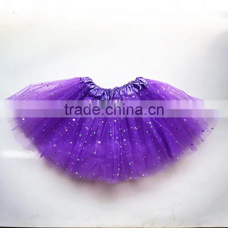 2015 Wholesale fashion high quality paillette tutus dazzling skirts